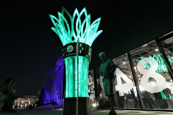 Řasy na EXPO 2020 v Dubaji