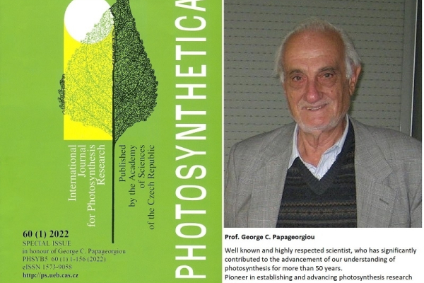 Zvláštní vydání časopisu PHOTOSYNTHETICA 