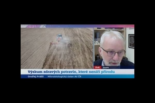 Profesor Ondřej Prášil živě na ČT24!